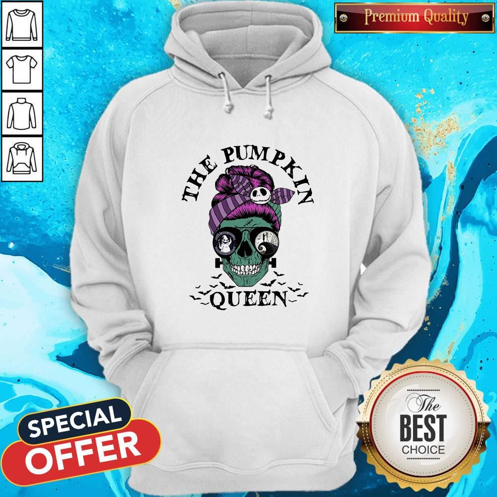 Pretty Skull The Pumpkin Queen Halloween Shirt