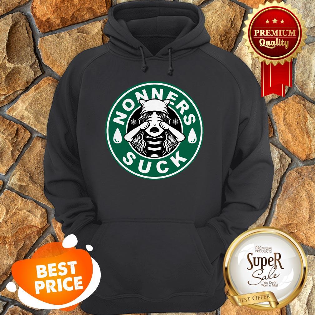 Nice Starbucks Logo Nonners Suck shirt