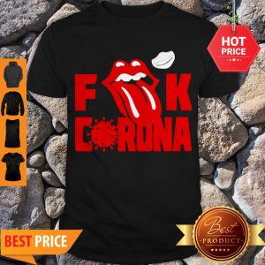 Official Rolling Stones Logo Fuck Coronavirus Shirt