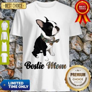 Top Boston Terrier Bostie Mom Shirt