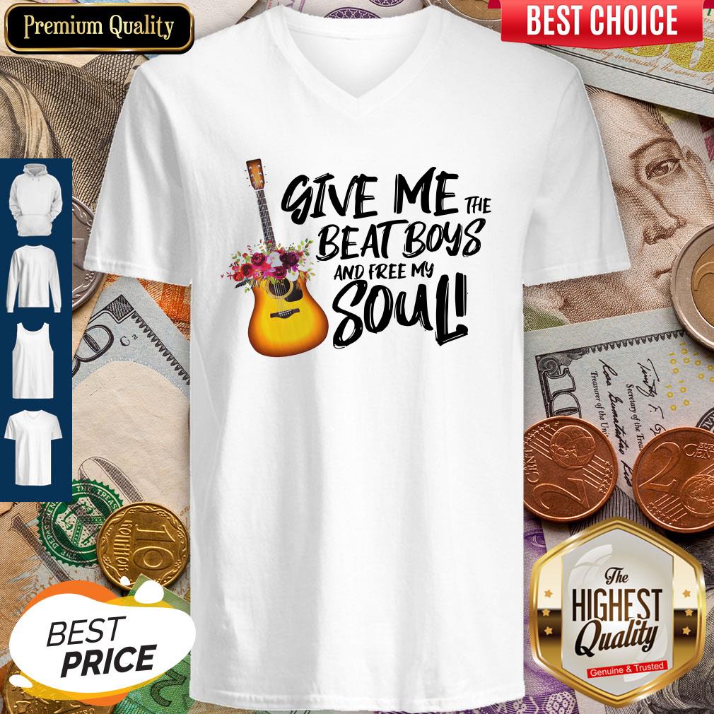 Official Give Me The Beat Boys Guitar Shirt