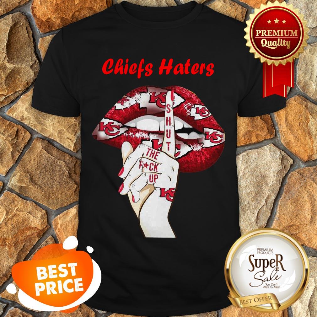San Francisco 49ers Niners Haters Shut The Fuck Up Lips Shirt