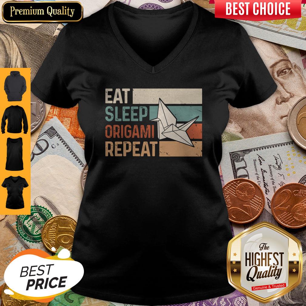 Official Eat Sleep Origami Repeat Shirt