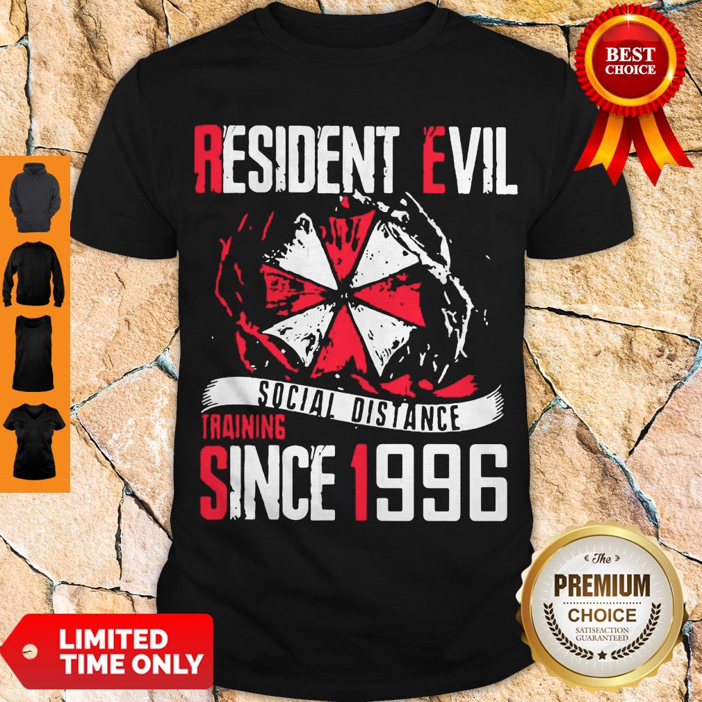 Official Resident Evil Social Distance Training Since 1996 Shirt