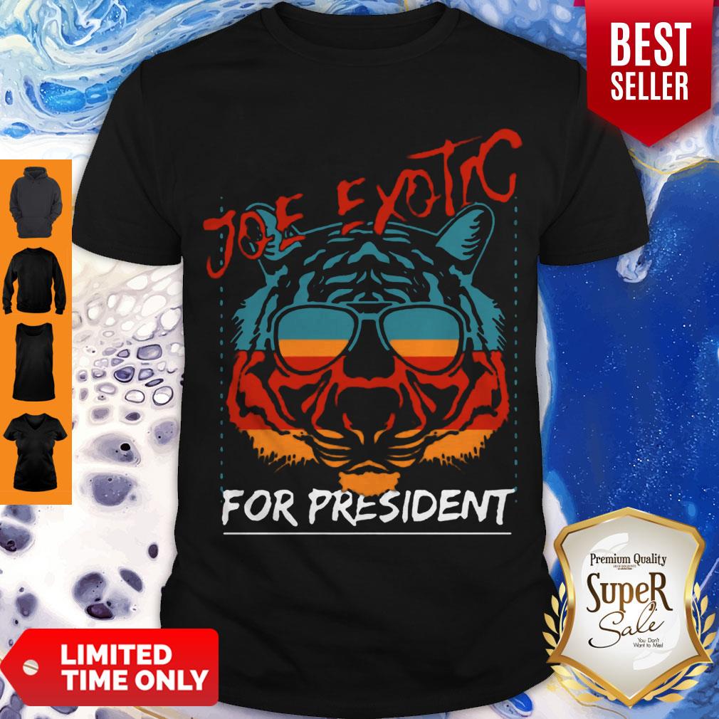 Top Tiger King Joe Exotic For President vintage Shirt