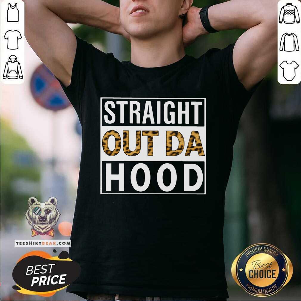 Straight Out Da Hood Leopard Shirt