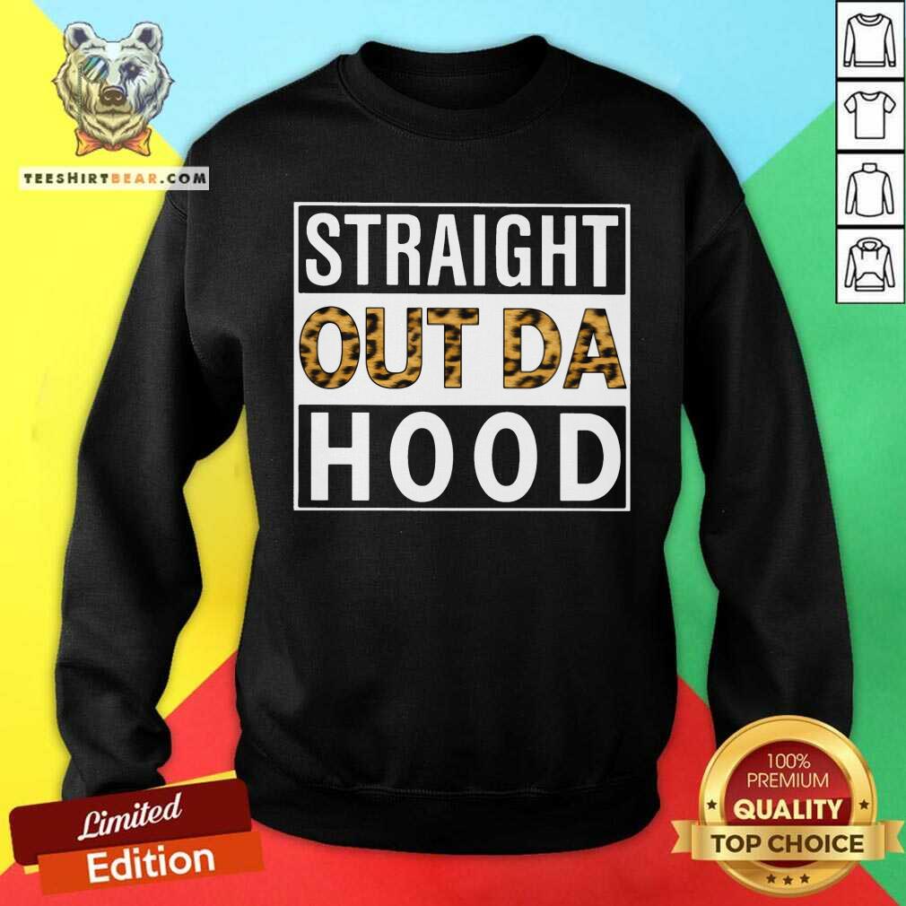 Straight Out Da Hood Leopard Shirt