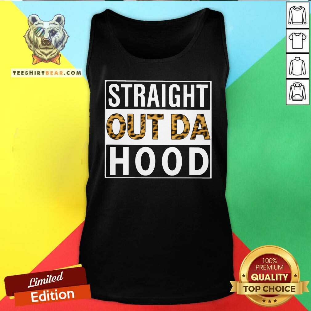 Straight Out Da Hood Leopard Shirt