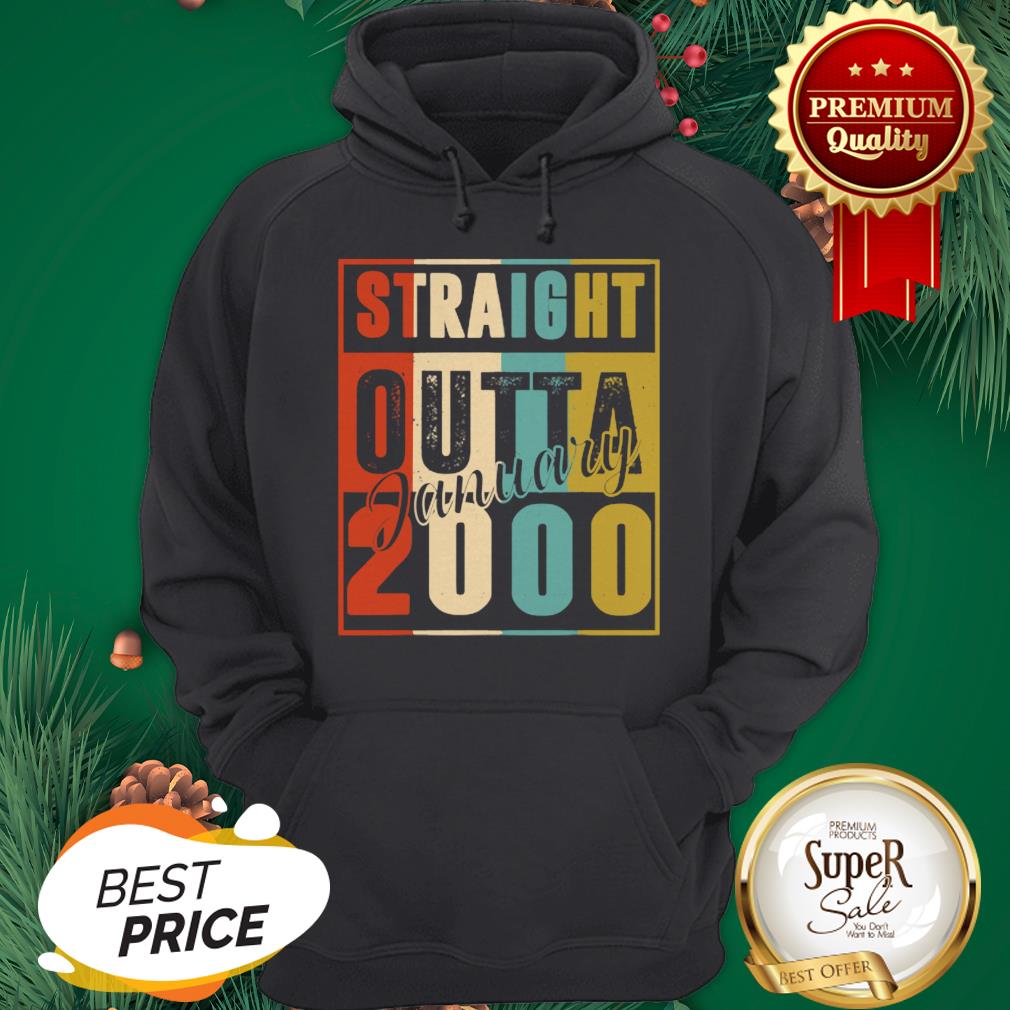 Straight Outta January 2000 Retro Shirt