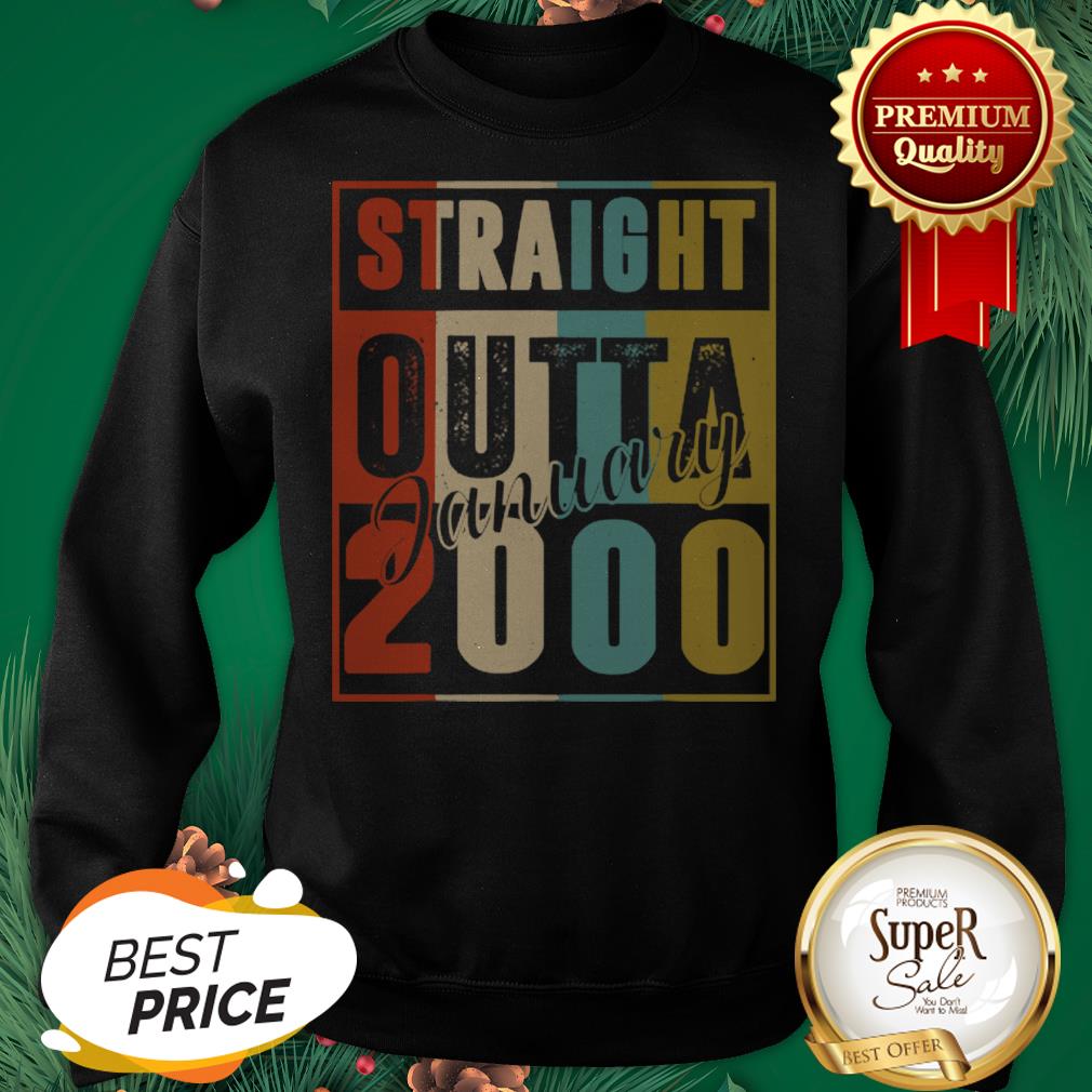 Straight Outta January 2000 Retro Shirt