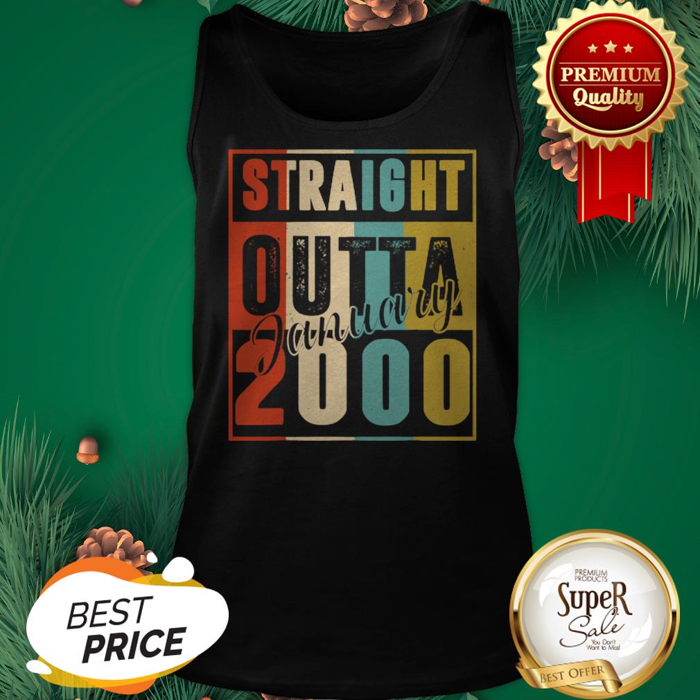 Straight Outta January 2000 Retro Shirt