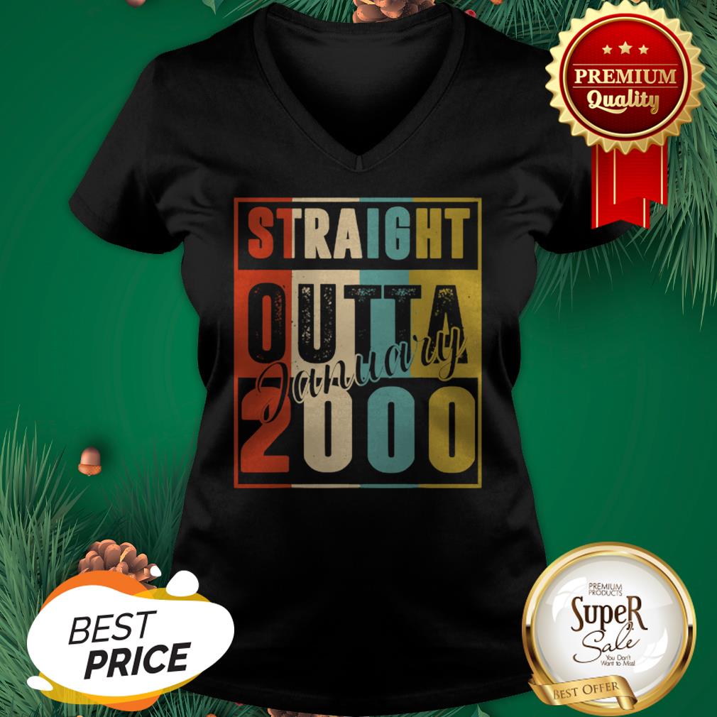 Straight Outta January 2000 Retro Shirt