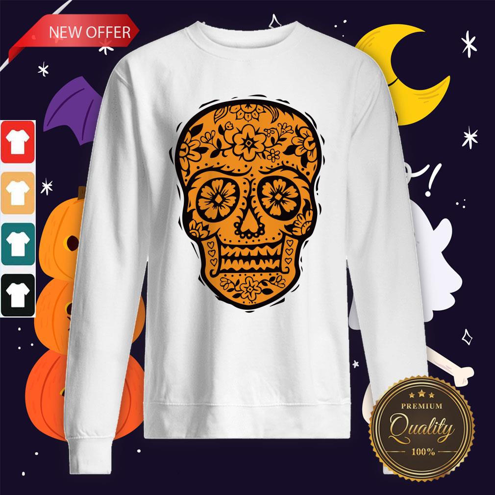 Sugar Skull SF Halloween Day Of The Dead Muertos Shirt