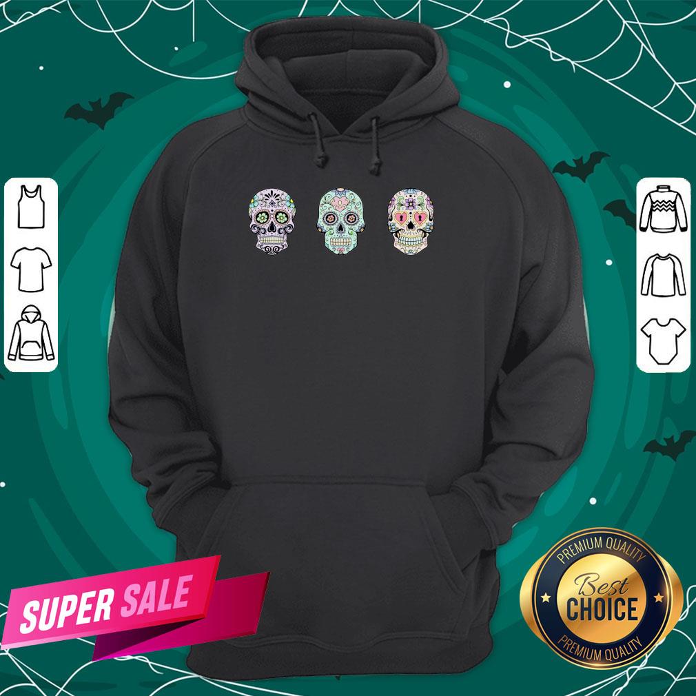 Sugar Skulls Dia De Los Muertos Day Dead Shirt