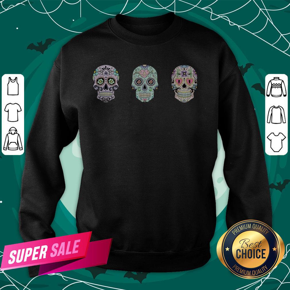 Sugar Skulls Dia De Los Muertos Day Dead Shirt