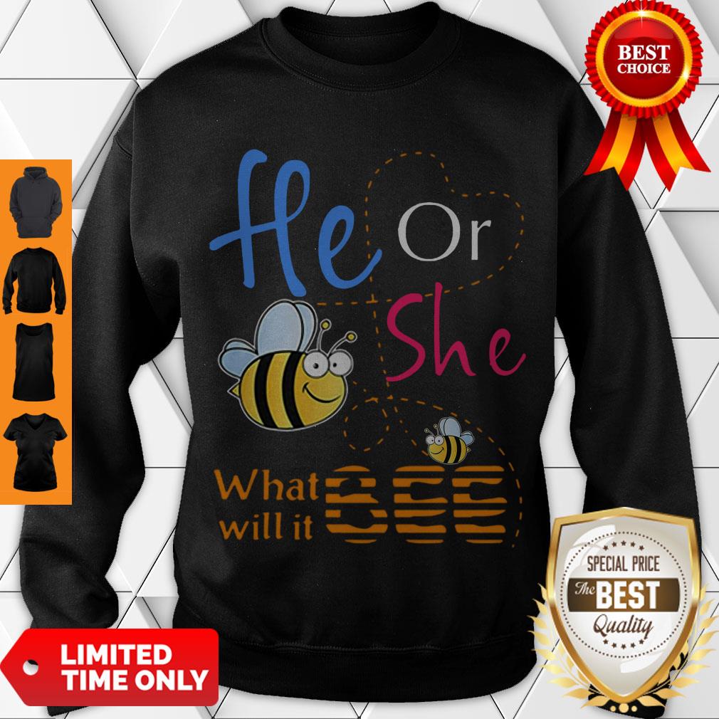 Official He Or She What Will It Bee Tee Shirt