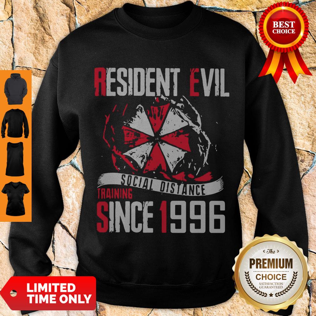 Official Resident Evil Social Distance Training Since 1996 Shirt