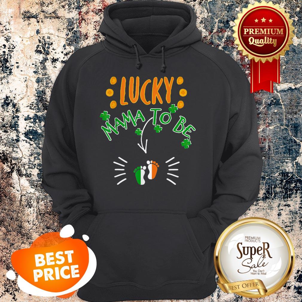 Nice St Patricks Day Pregnant Lucky Mama To Be- Irish Pregnancy T-shirt