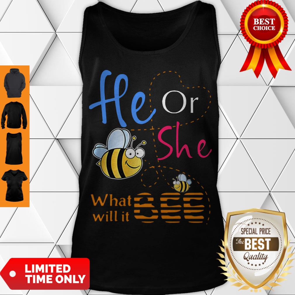 Official He Or She What Will It Bee Tee Shirt