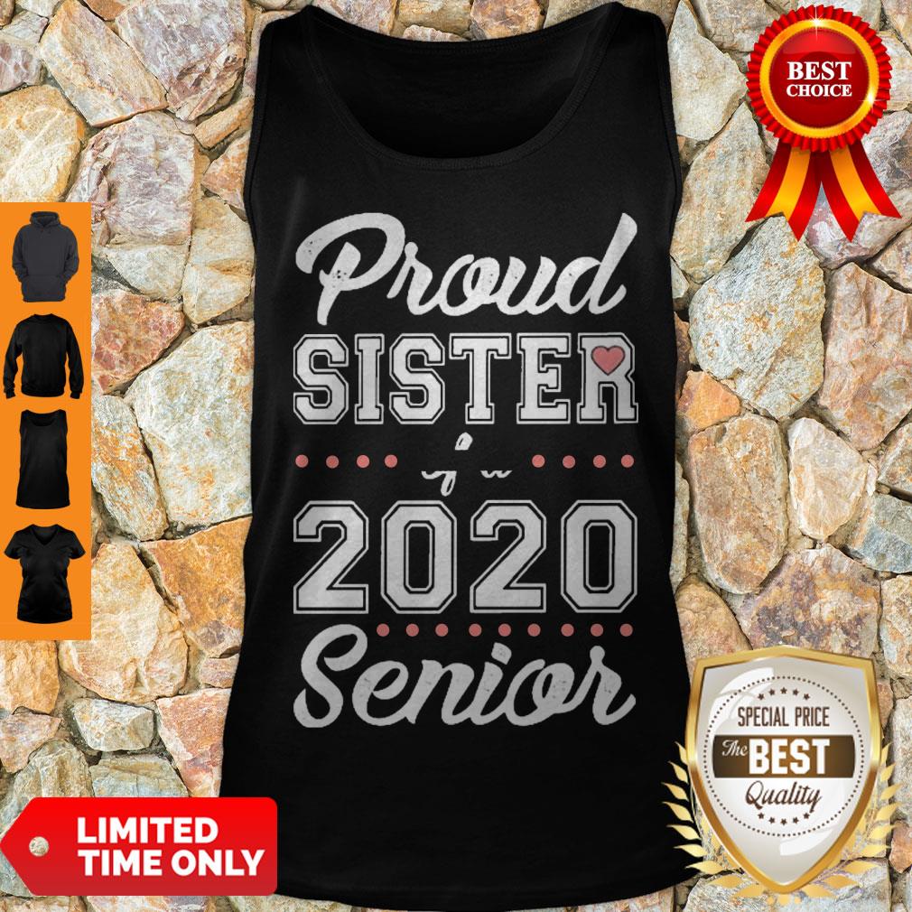 Official Proud Sister Of A 2020 Senior Shirt