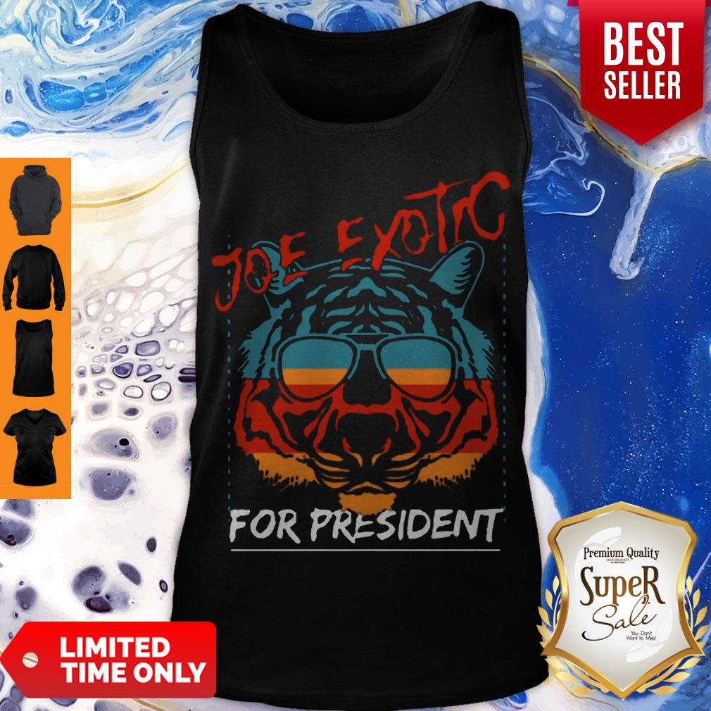Top Tiger King Joe Exotic For President vintage Shirt