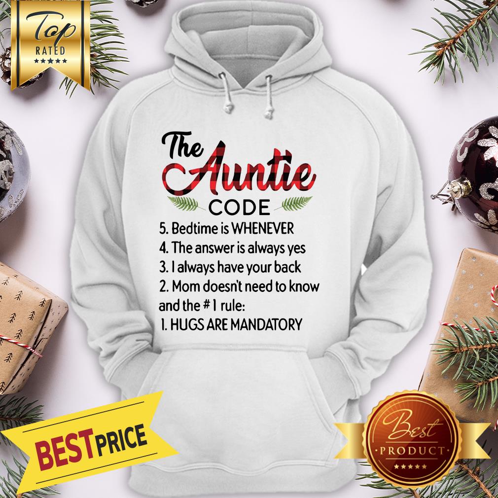 The Auntie Code Bedtime Is Whenever The Answer Is Always Shirt