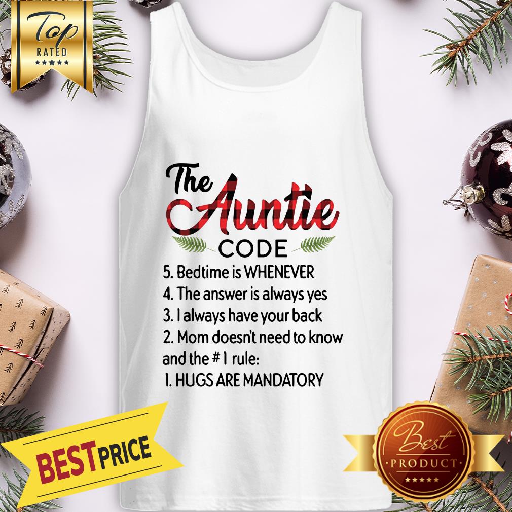 The Auntie Code Bedtime Is Whenever The Answer Is Always Shirt