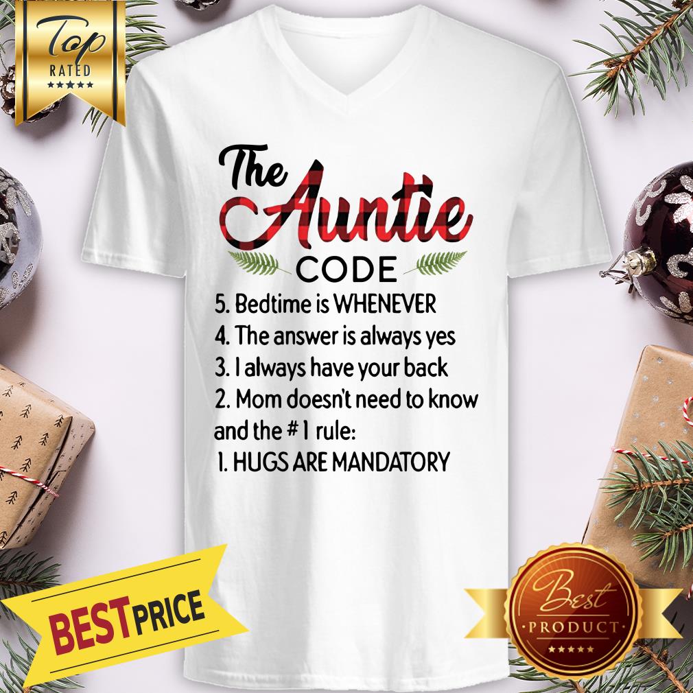 The Auntie Code Bedtime Is Whenever The Answer Is Always Shirt