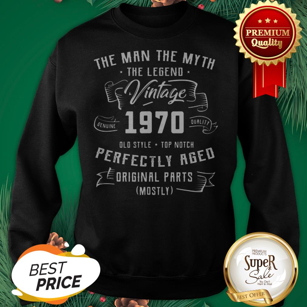 The Man The Myth The Legend Vintage 1970 Shirt