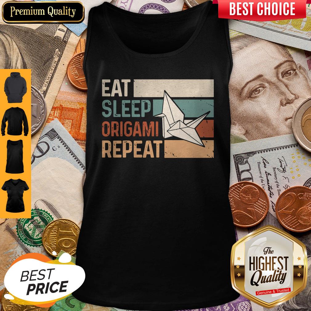 Official Eat Sleep Origami Repeat Shirt