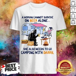 She Also Needs To Go Camping With Darryl Shirt