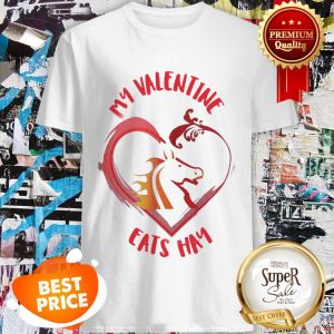 Official My Valentine Horse Eats Hay Shirt