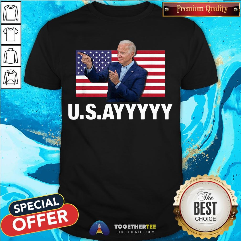 USAYYYYY – USA Joe Biden American Flag Winner Democrat T-Shirt