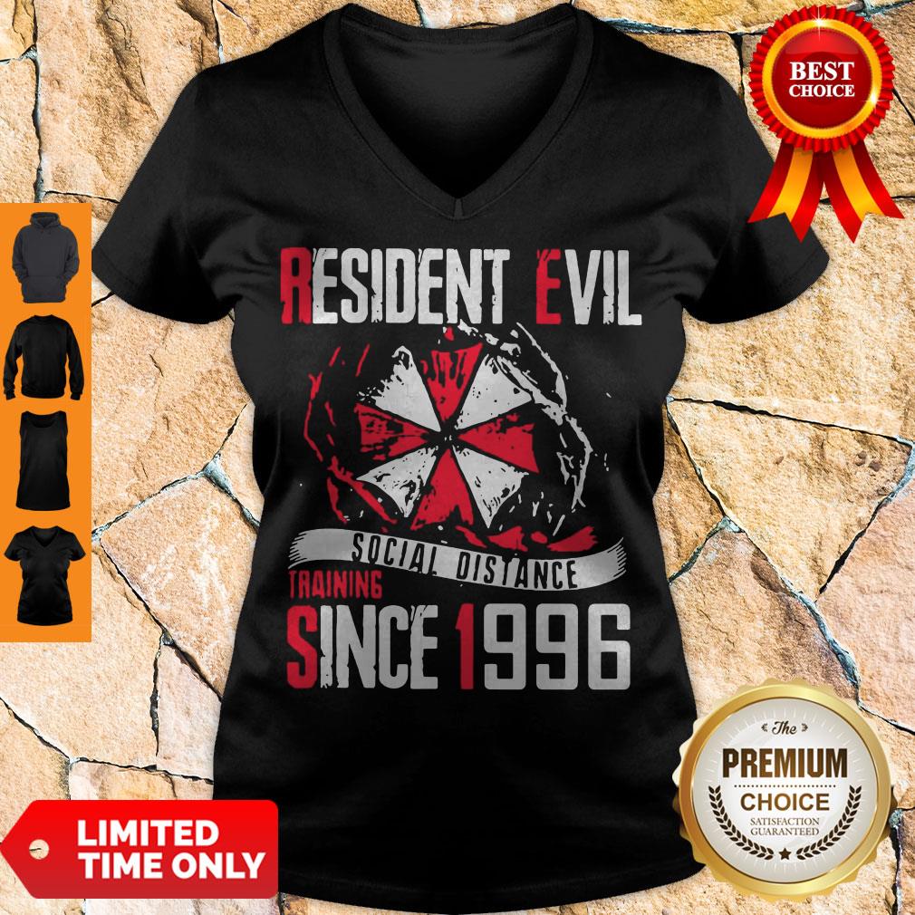 Official Resident Evil Social Distance Training Since 1996 Shirt