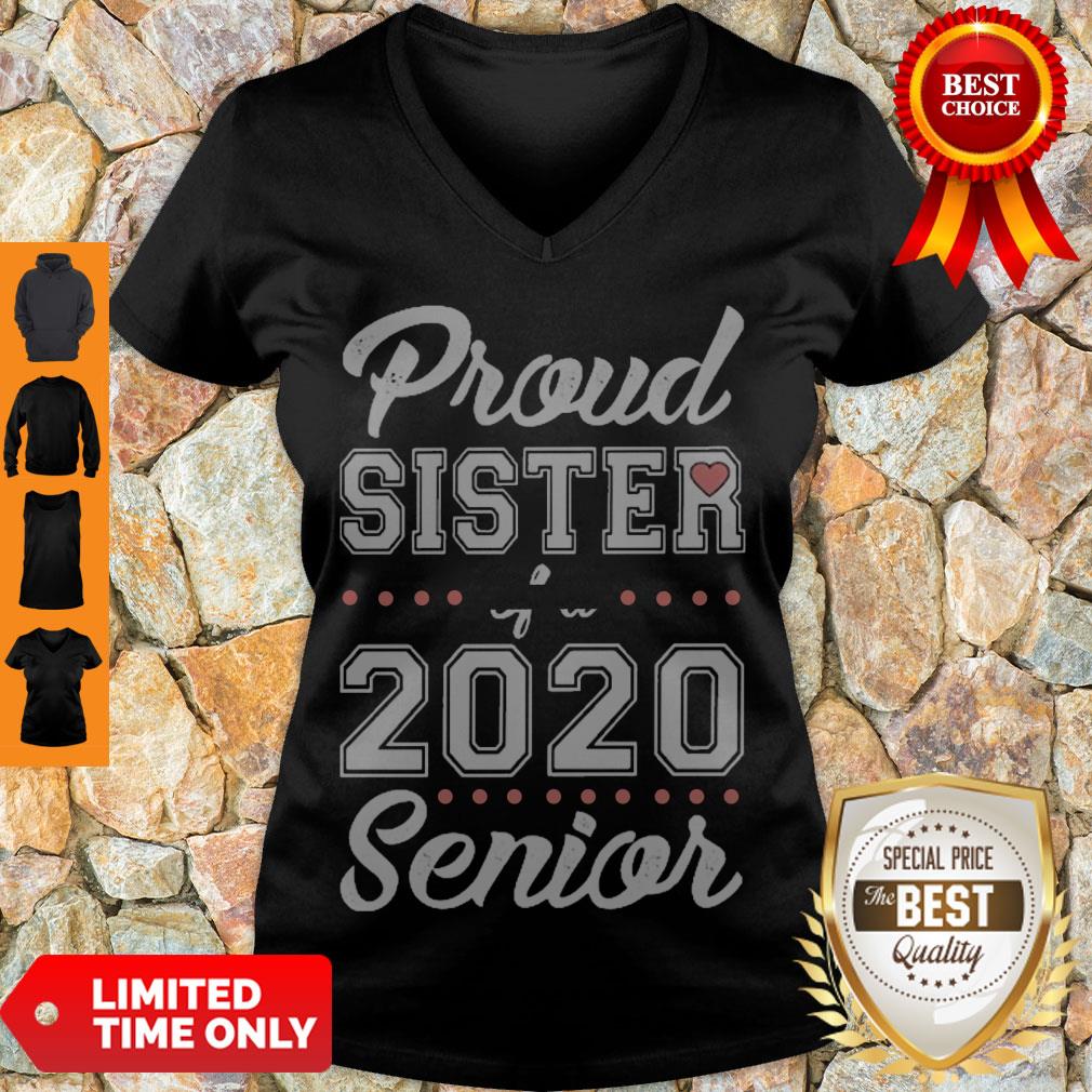 Official Proud Sister Of A 2020 Senior Shirt