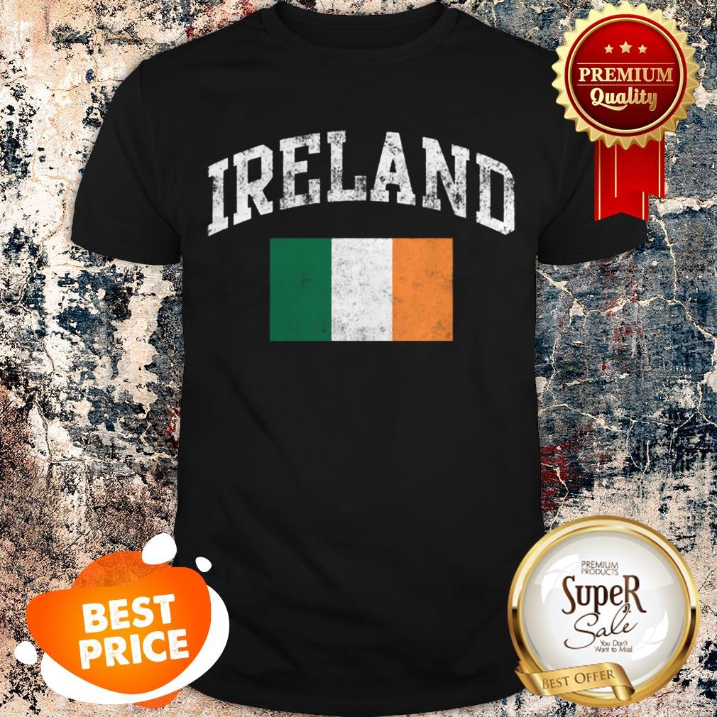 Vintage Ireland Irish Flag Green St. Patrick’s Day Shirt