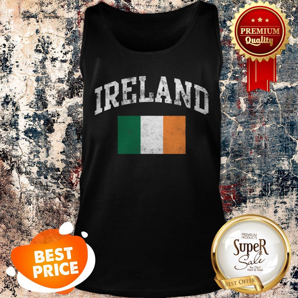 Vintage Ireland Irish Flag Green St. Patrick’s Day Shirt