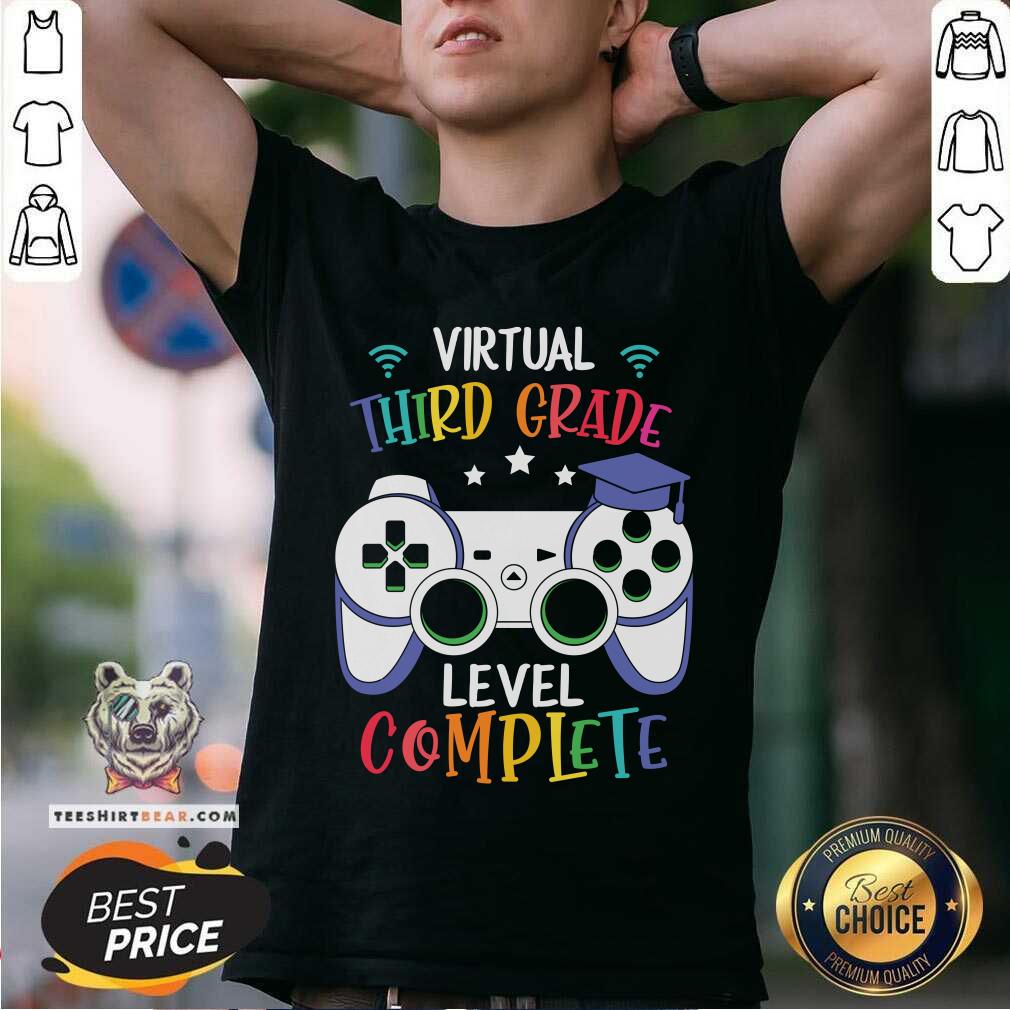 Virtual Third Grade Level Complete Gaming Shirt