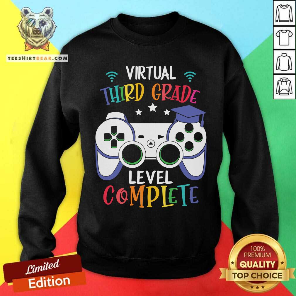 Virtual Third Grade Level Complete Gaming Shirt