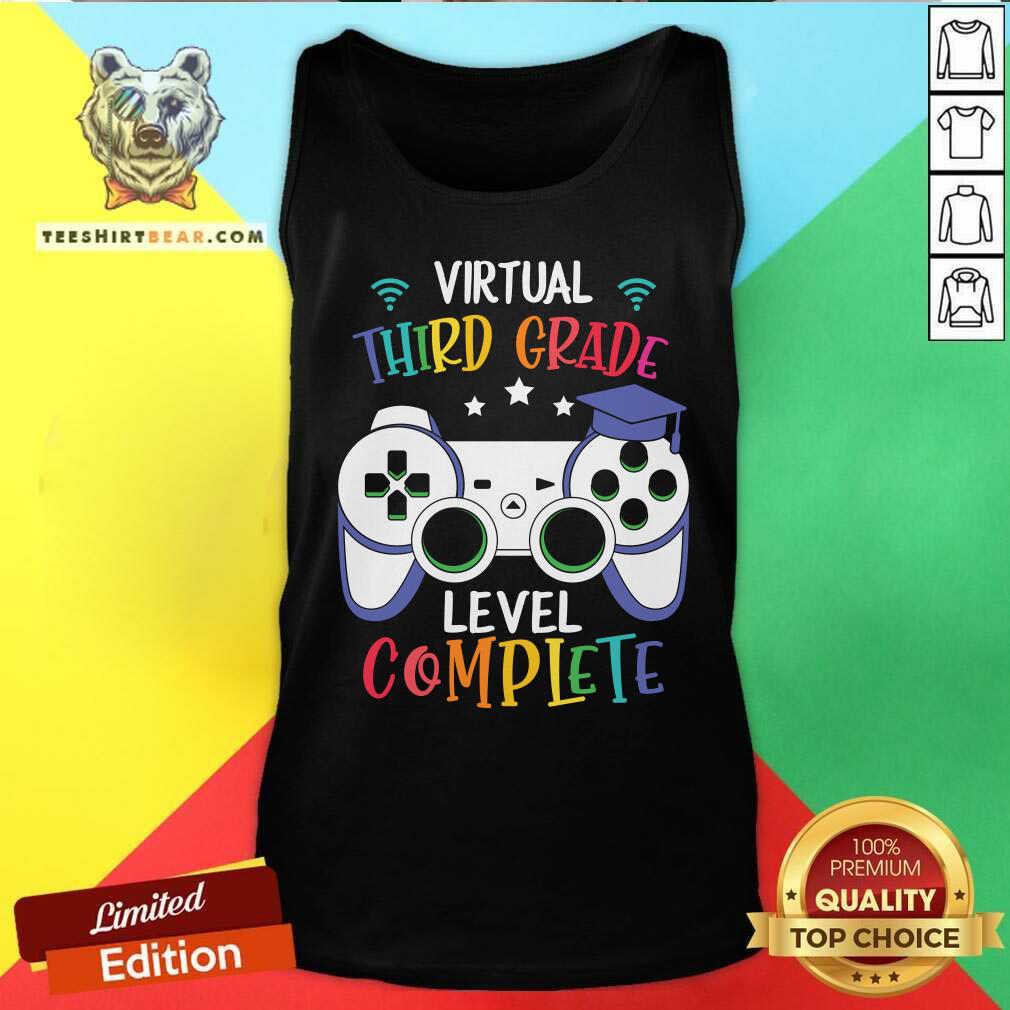 Virtual Third Grade Level Complete Gaming Shirt