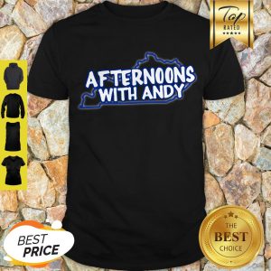 Pretty Kentucky Map Afternoons With Andy Shirt