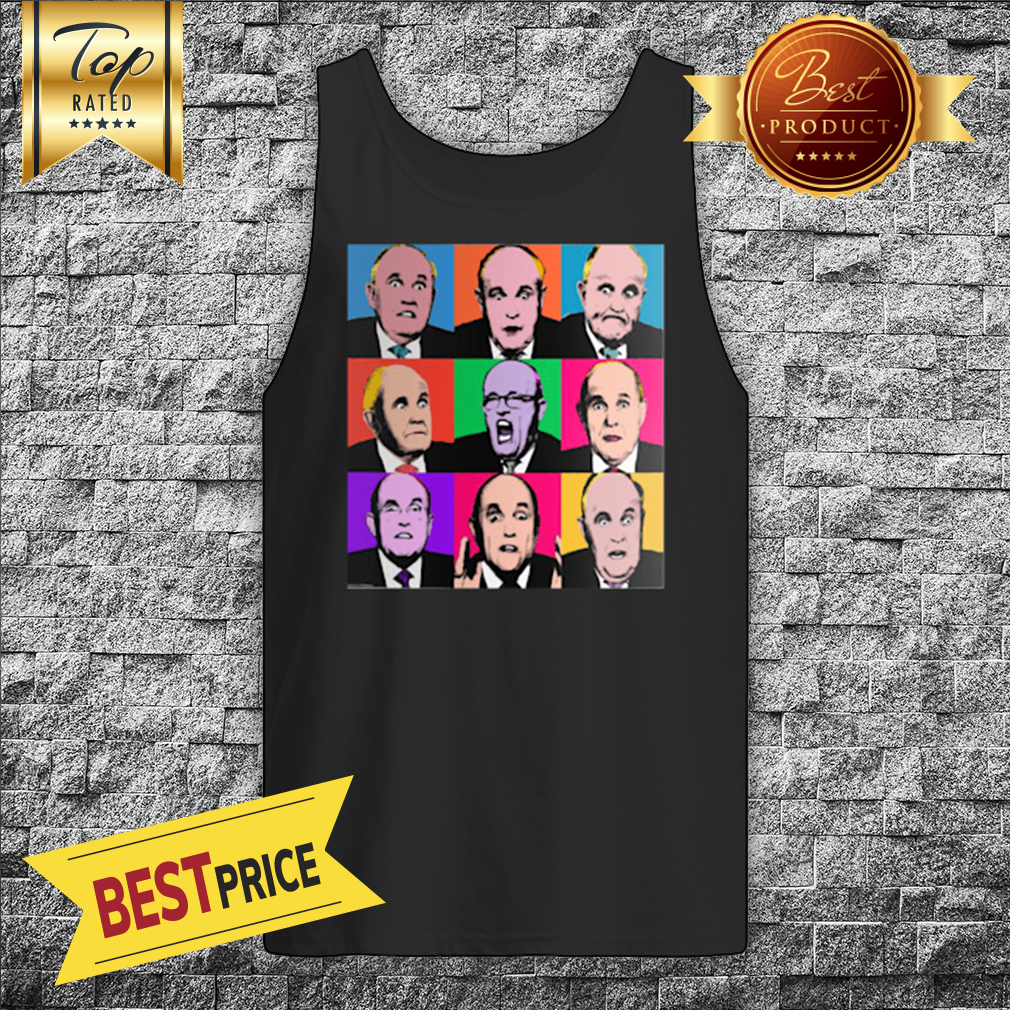 Warhol Giuliani Diptych - Andy Warhol Marilyn Monroe Parody shirt