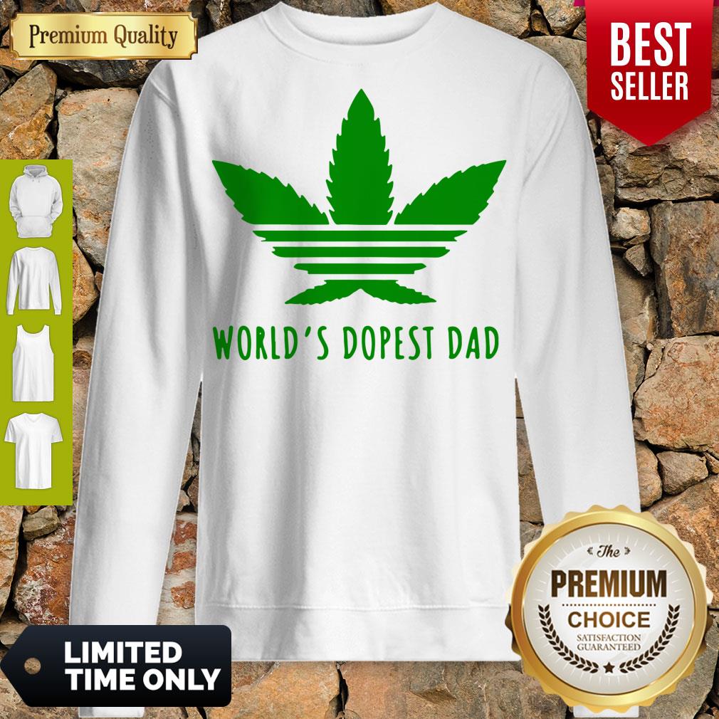 Weed Worlds Dopest Dad Shirt