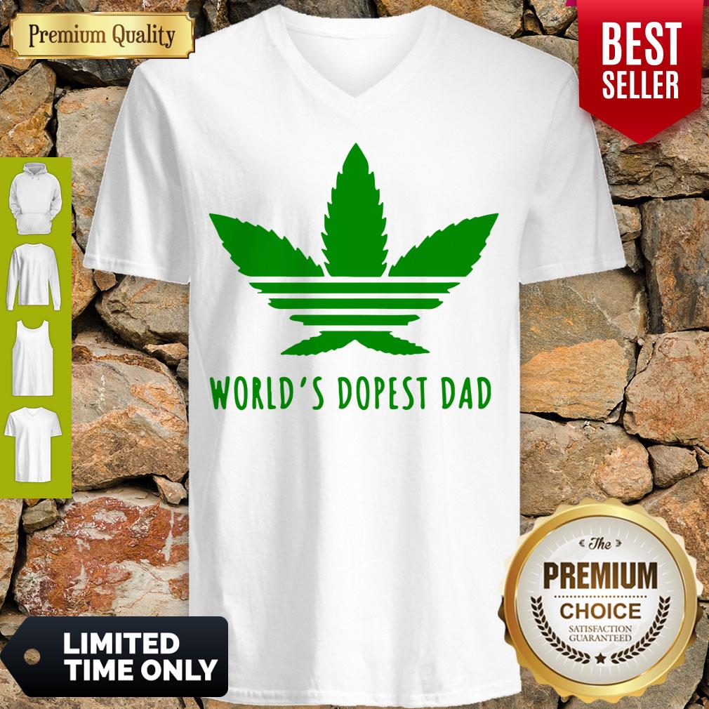 Weed Worlds Dopest Dad Shirt