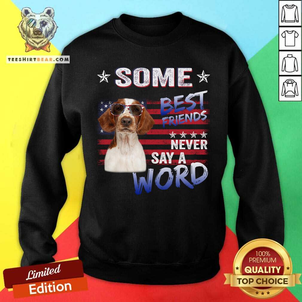Welsh Springer Spaniel Some Best Friends Never Say A Word Shirt