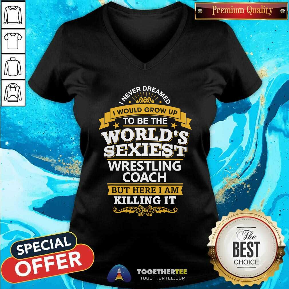 World Is Sexiest Wrestling Coach Shirt