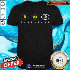 Awesome 8 24 2 Kobe Gianna Bryant Tribute Shirt
