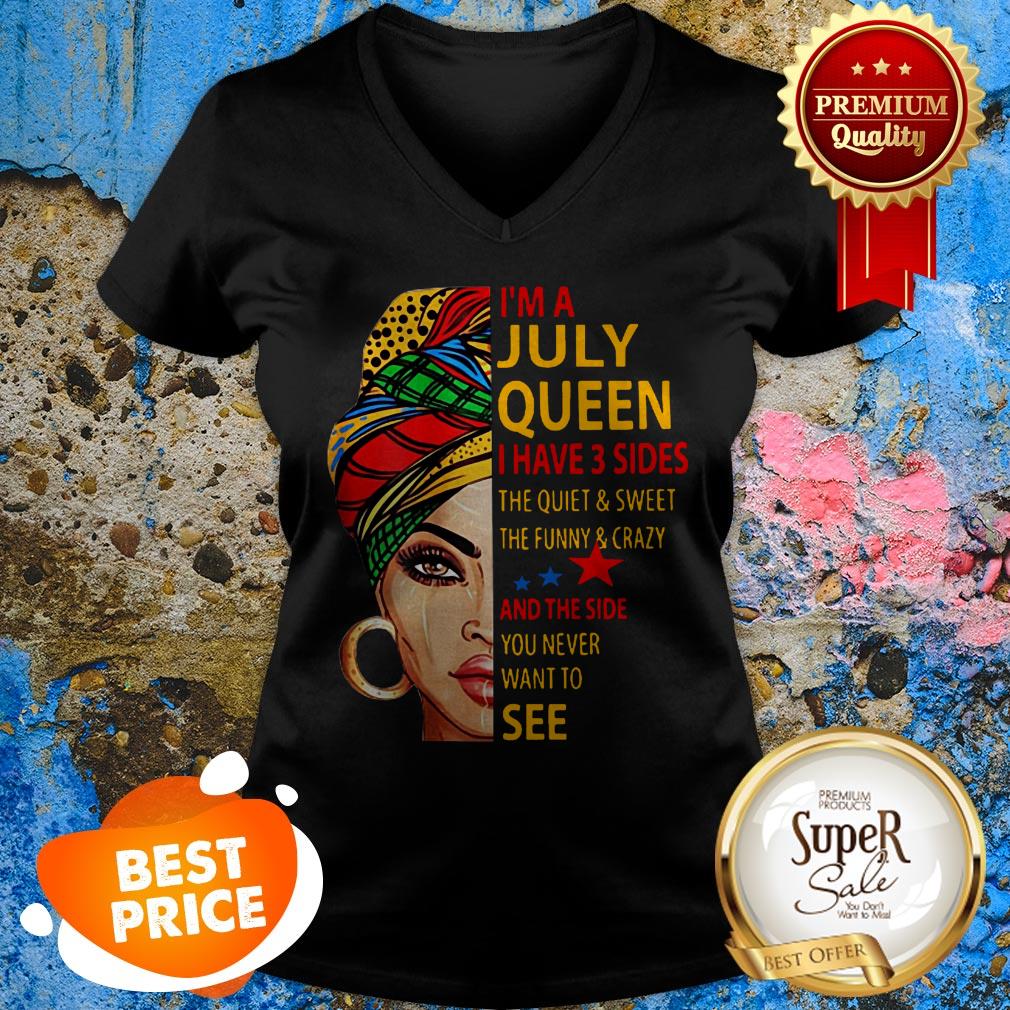 Nice I’m A May Queen I Have 3 Sides The Quiet & Sweet The Funny & Crazy Shirt