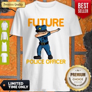 Funny Future Police Officer Policeman Boys Kids Funny Shirt