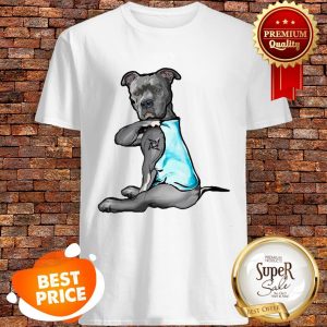 Nice Pitbull Tattoo I Love Metallica Shirt